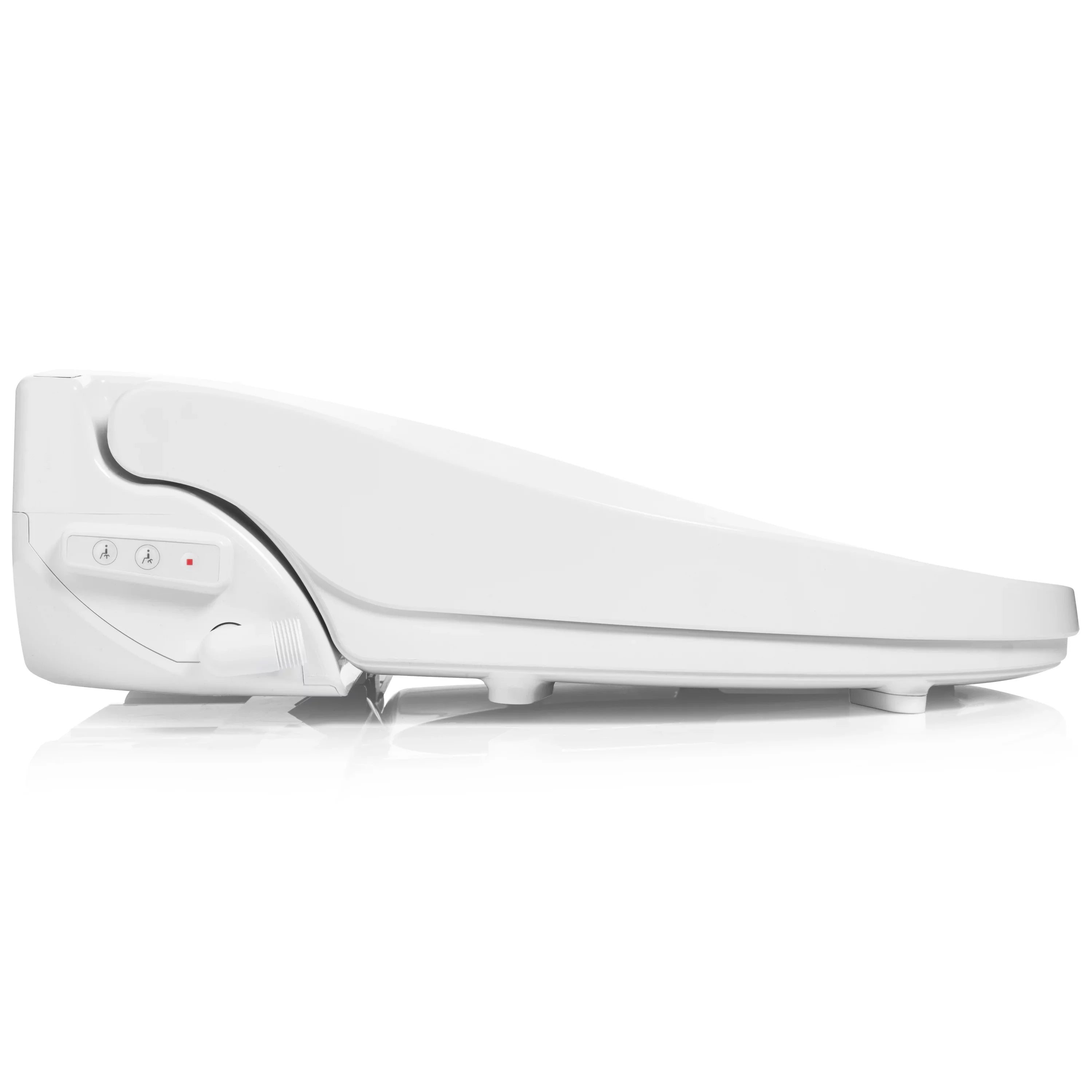 Brondell Swash DR802 Advanced Bidet Toilet Seat with Remote Control, Elongated White