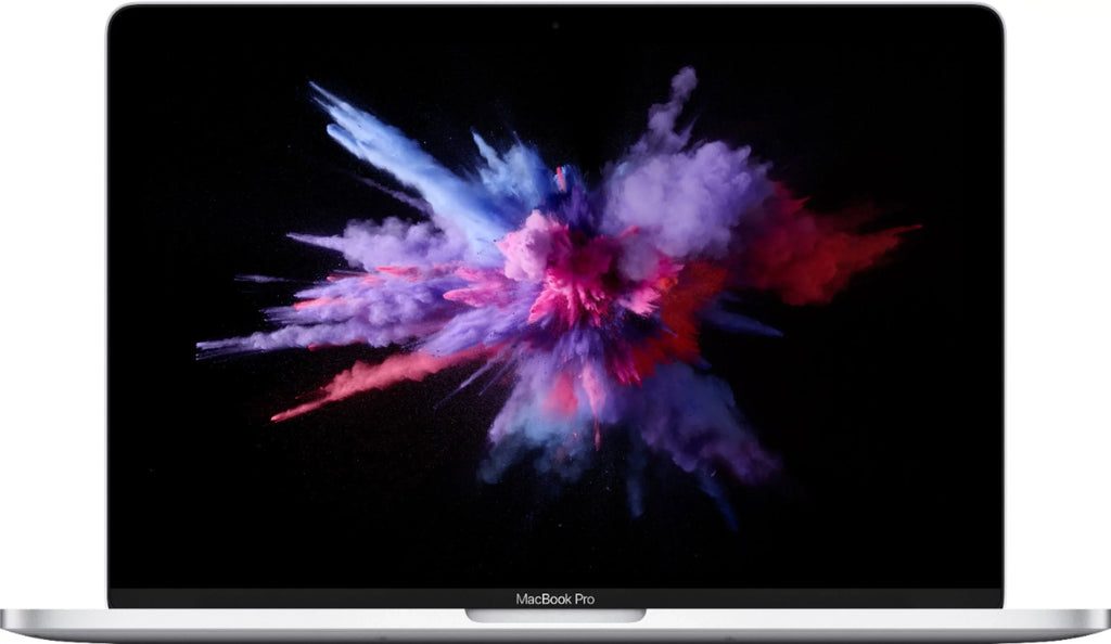 Apple MacBook Pro 13-inch (i5 1.4GHz, 128GB SSD) (Mid 2019, MUHQ2LL/A) - Silver Bundle with Black Zipper Sleeve + Laptop Starter Kit + Cleaning Kit (Refurbished)