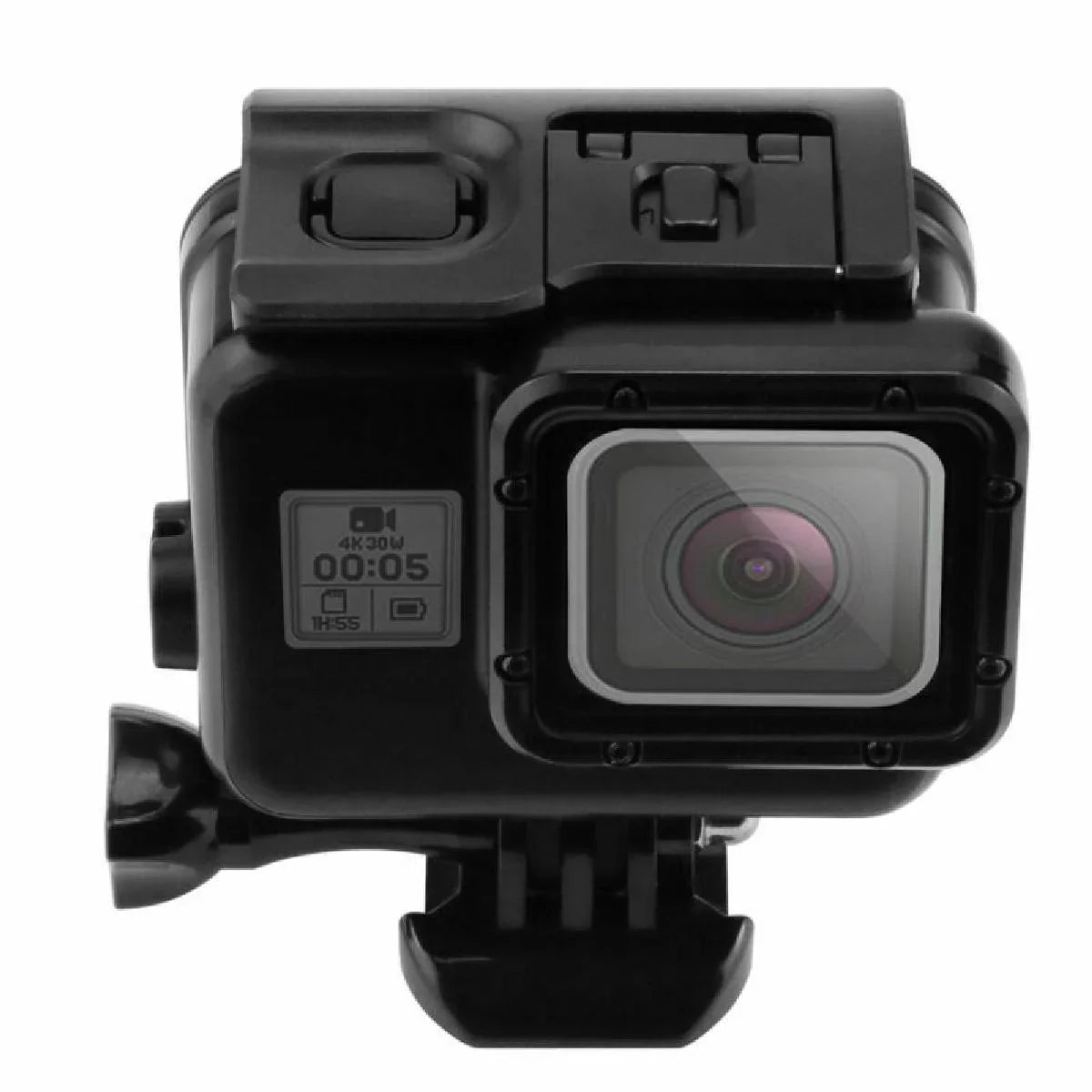 1 Set Waterproof 60M Diving Full Body Hoursing Case Touch Screen Backdoor For Gopro Hero 5/6/7