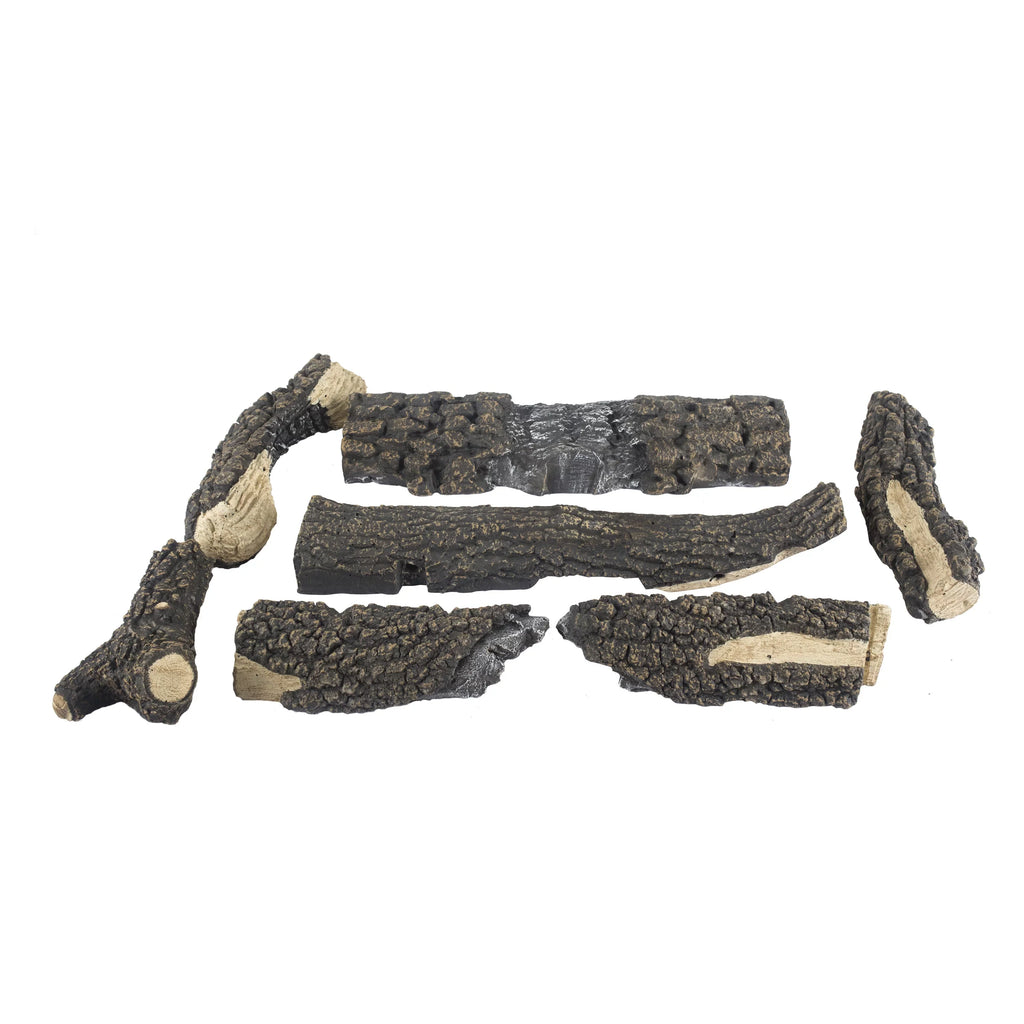 Pleasant Hearth Wildwood 24" Dual Fuel Vent Free Gas Log Set 30,000 BTU