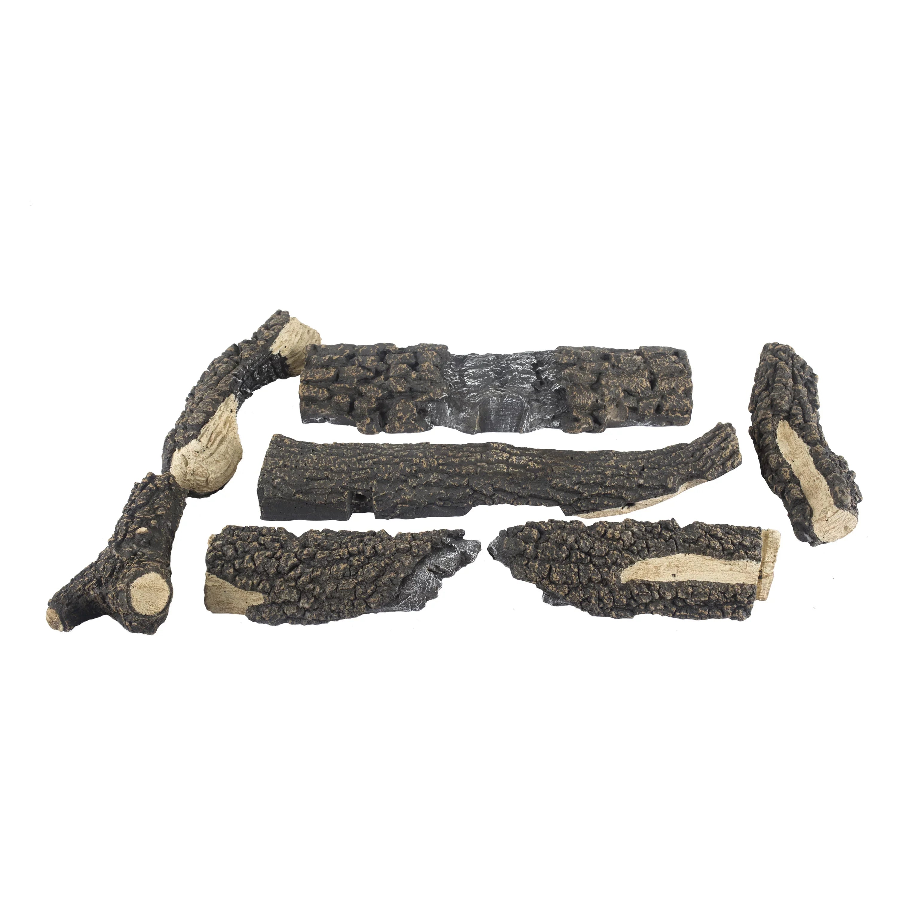 Pleasant Hearth Wildwood 24" Dual Fuel Vent Free Gas Log Set 30,000 BTU