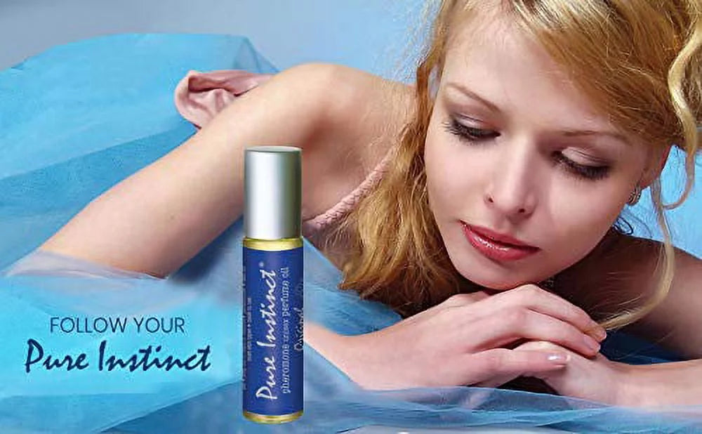 Pure Instinct Roll-On - The Original Pheromone Infused Essential Oil Perfume Cologne - Unisex For Men and Women - TSA Ready