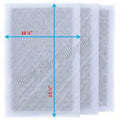 RAYAIR SUPPLY 12x16 Replacement Filter Pads Compatible with MicroPower Guard Air Cleaner (3 Pack) WHITE