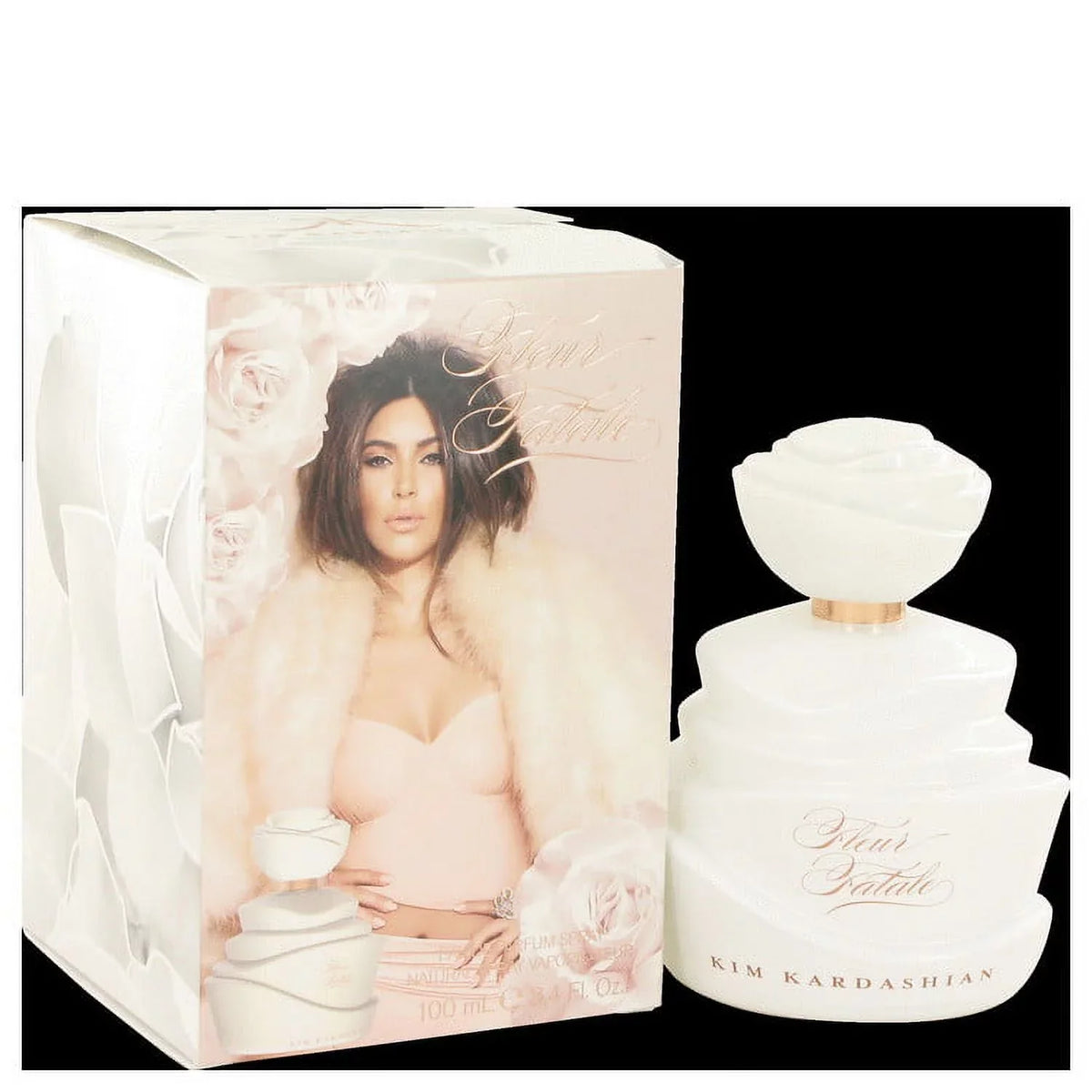 Fleur Fatale Eau De Parfum Spray By Kim Kardashian 3.4 Oz