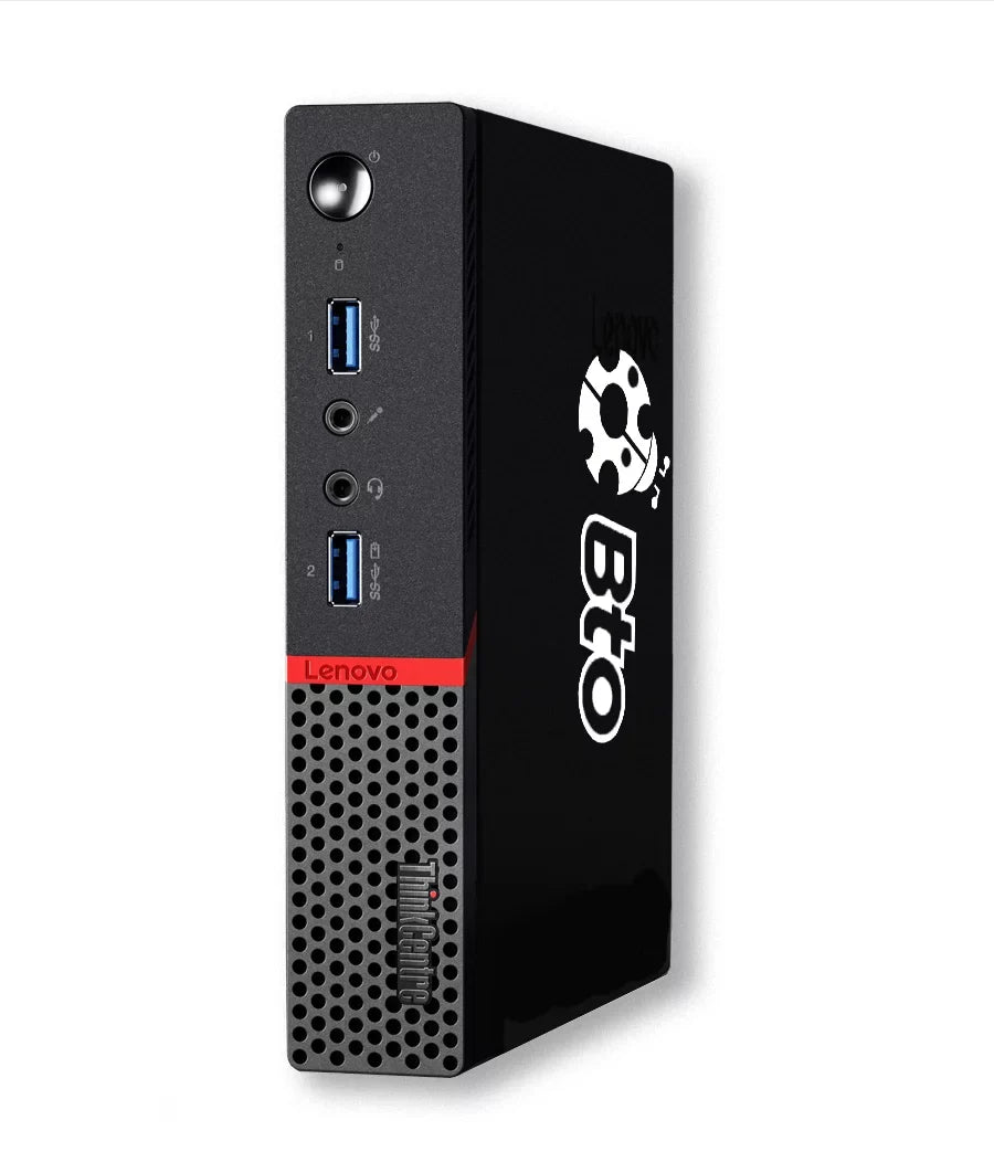 Pre-Owned Lenovo M600 Desktop Tiny Computer Mini PC Intel Pentium upto 2.64GHz Processor 4GB RAM 256GB SSD Wifi Adapter Bto KB & Mouse Windows 10 (Refurbished)