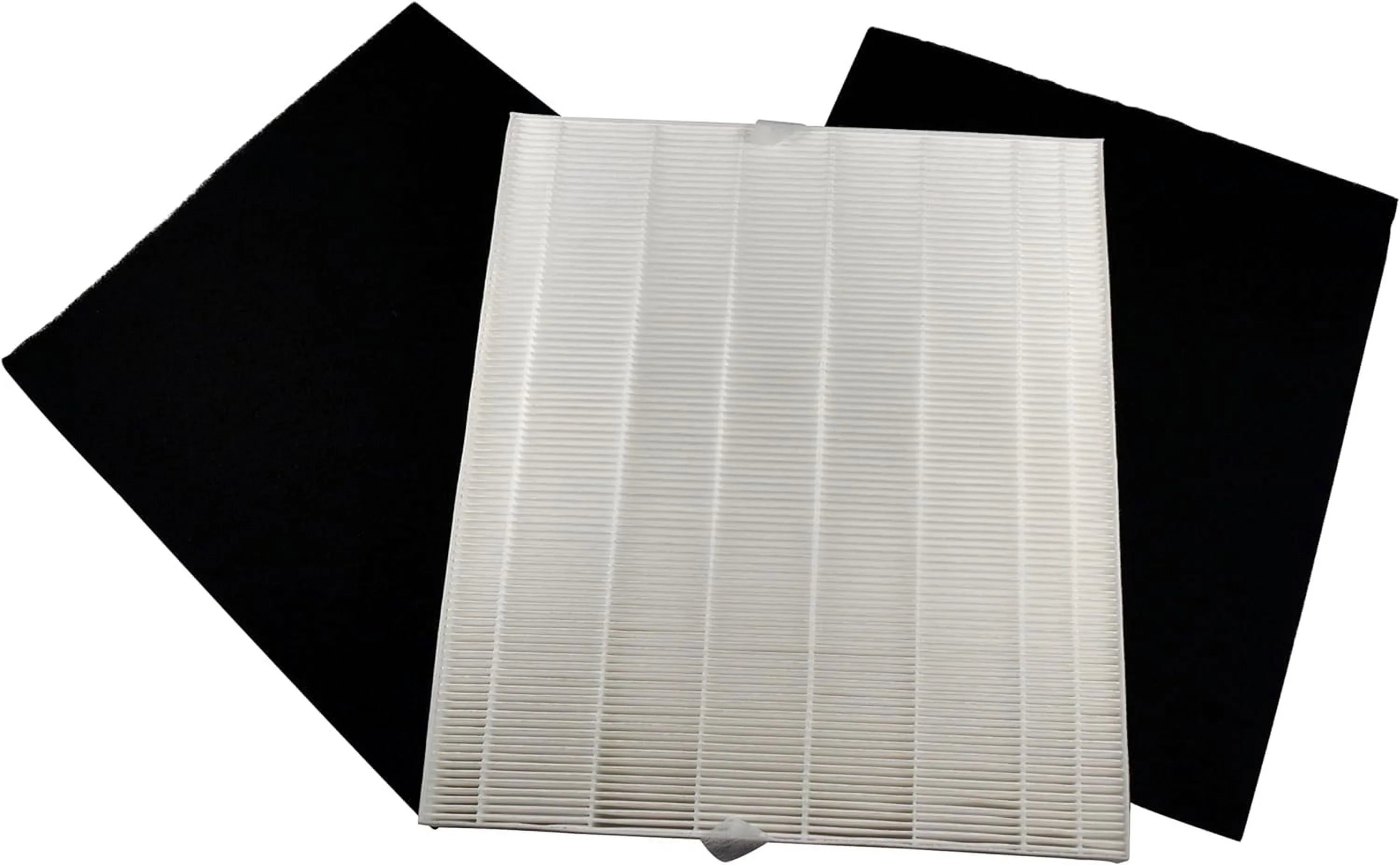 HQRP AP-1512HH Replacement Filter Compatible with Coway Airmega AP1512HH Mighty, AP-1518R Airmega 200M Air Purifier, Part 3304899, 2 True HEPA Filter + 4 Activated Carbon Pre-Filters
