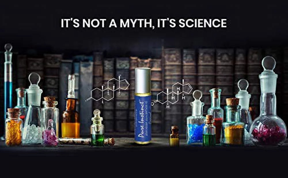 Pure Instinct Roll-On - The Original Pheromone Infused Essential Oil Perfume Cologne - Unisex For Men and Women - TSA Ready