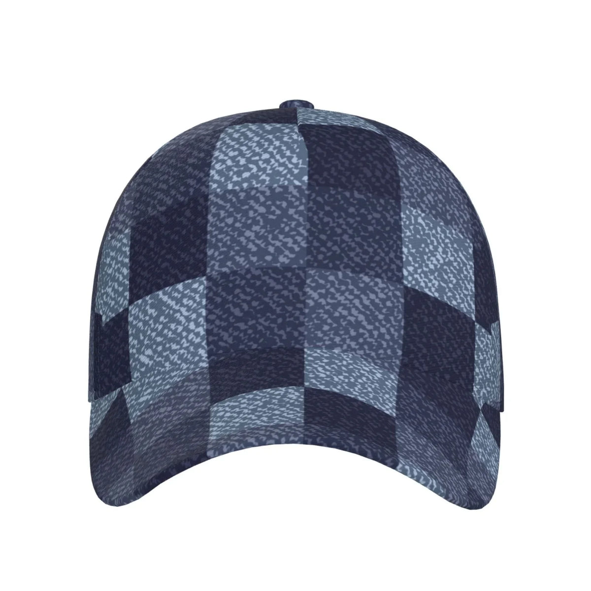 Balery Baseball Cap Adjustable Size for Running Workouts and Outdoor Activities All Seasons Dad Hat(Blue Gingham Buffalo Check)