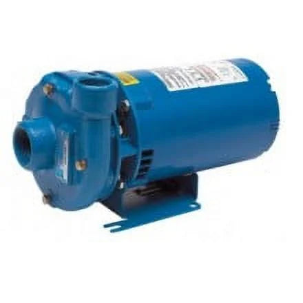 Goulds 1BF11034, Centrifugal Pump, Series 3642, 1 HP, 208-230/460 Volts, 3 Phase, 1" NPT Discharge, 3500 RPM, Bronze Fitted
