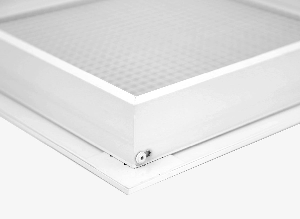 14" x 30" Cube Core Eggcrate Return Air Filter Grille for 1" Filter