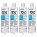 4 Pack Compatible with DA97-17376B, DA97-08006C, HAF-QIN, HAF-QIN/EXP Refrigerator Water Filter