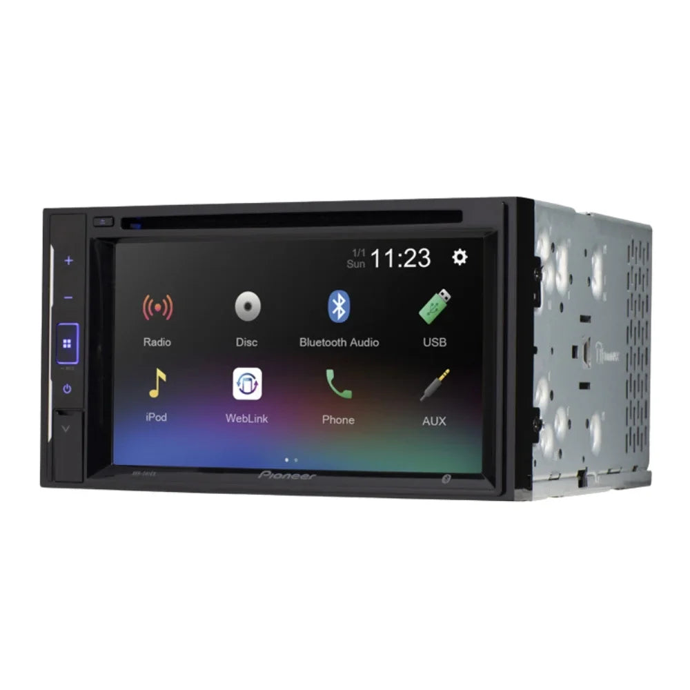 KIT4996 Bundle for 1995-2001 Suzuki Swift W/ Pioneer Double DIN Car Stereo with Bluetooth/Backup Camera/Installation Kit/in-Dash DVD/CD AM/FM 6.2" WVGA Touchscreen Digital Media Receiver