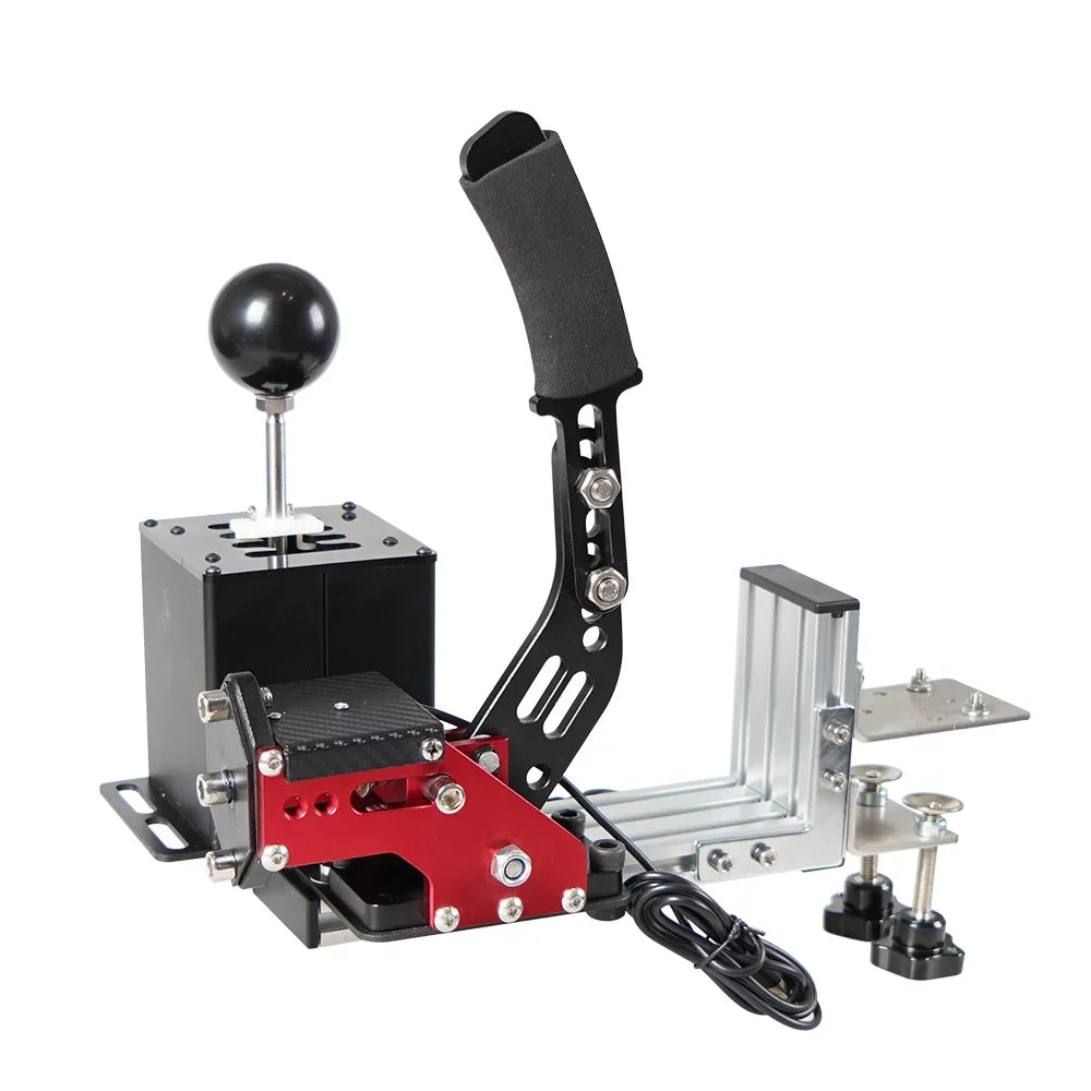 Tomshoo USB H Gear Shifter PC Sequential Gears Shifting Device Computers Racing Games Accessory