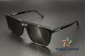 SAINT LAURENT SL 455 001 Rectangular Squared Acetate Black 56mm Men's Sunglasses