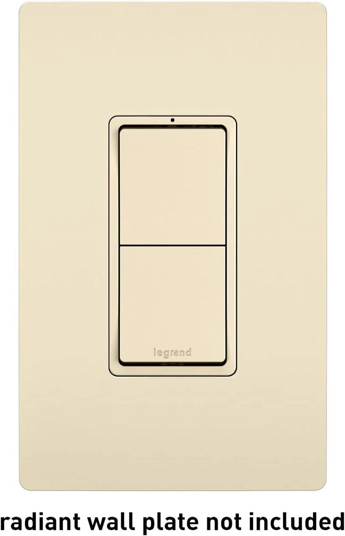Legrand RCD11LACC6 Pass & Seymour Radiant 2 Single-Pole Switch, 15A, Light Almond - Quantity 6