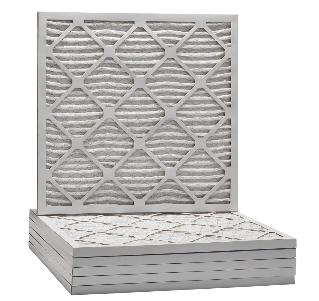 Aerostar 16x16x1 MERV 8 Pleated Air Filter, AC Furnace Air Filter, 2 Pack