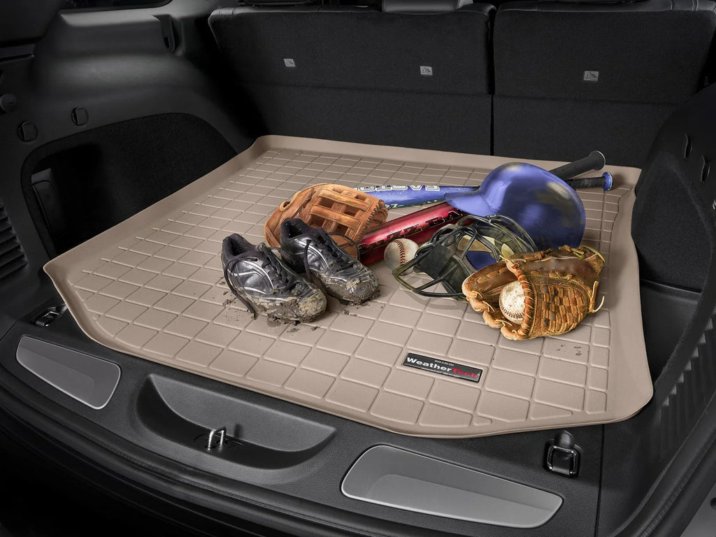 WeatherTech Cargo Trunk Liner compatible with Ford Escape, Escape Hybrid, Escape Plug-In Hybrid - Behind 2nd Row Seating Black