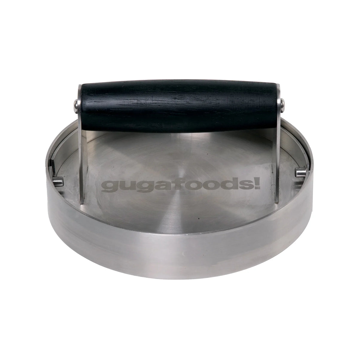 Guga Foods Adjustable Smashed Burger Press Kit, Hamburger Patty Maker, Stainless Steel
