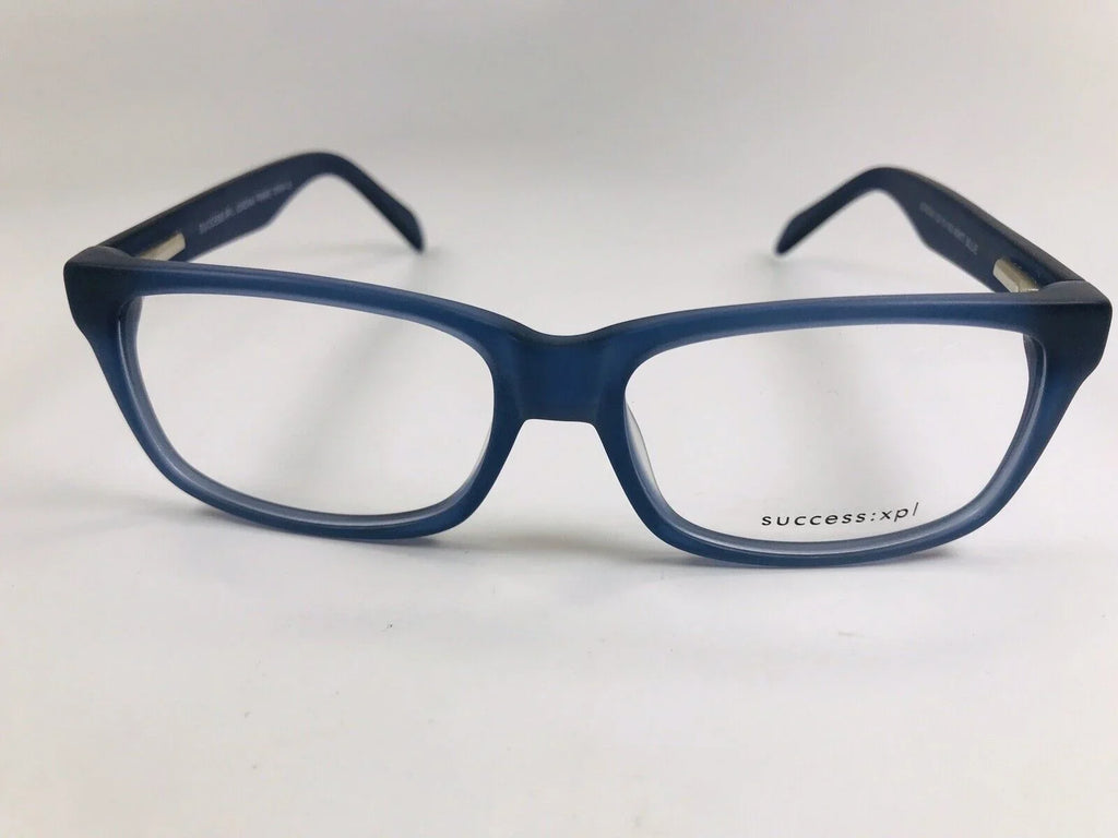 New Designer Inspired SUCCESS XPL Matte Blue JORDAN Eyeglasses 52mm with Case