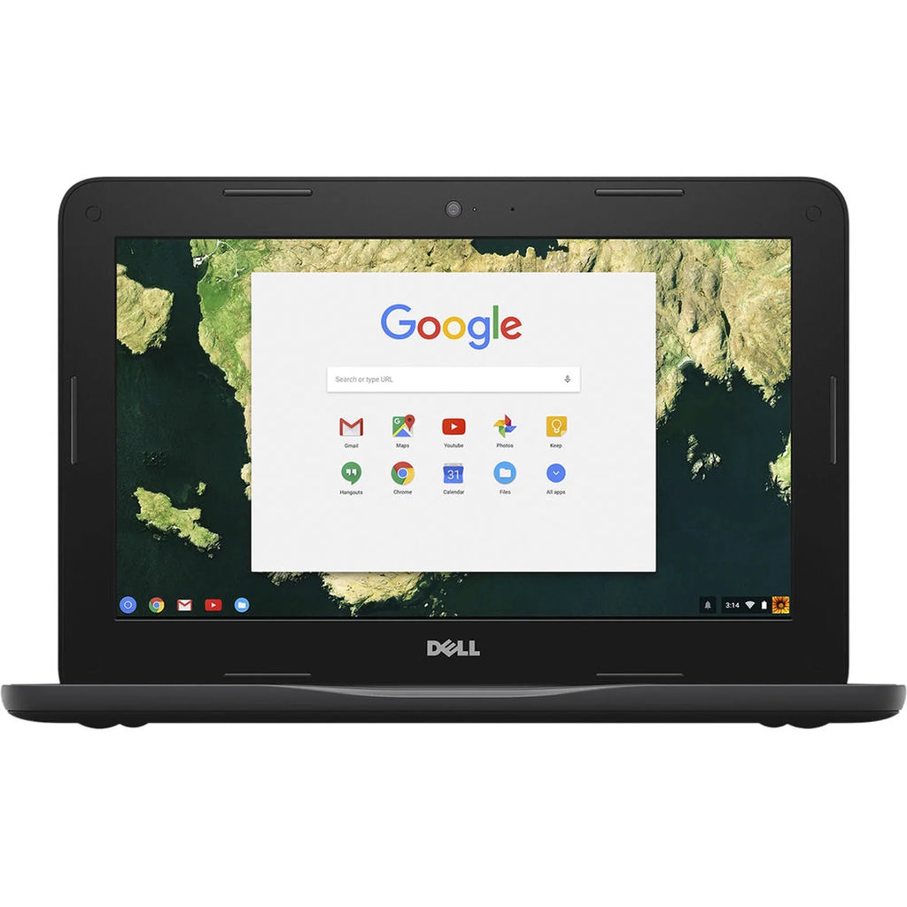 Restored Laptop Dell Chromebook 3180 11.6" Intel Celeron N3060 1.6 Ghz 4GB RAM 16GB Storage (Refurbished)