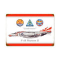 Past Time Signs V379 Phantom Sundowners Aviation Vintage Metal Sign