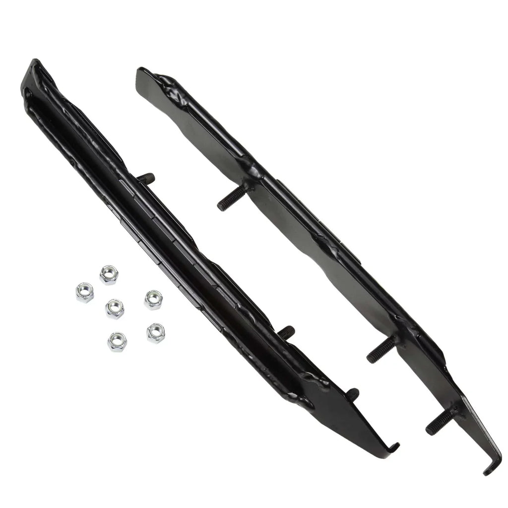 Bottom Line, F4-464, 4" Dual Runner Carbides for many 2007-2009 Polaris Models with Blow Molded Skis