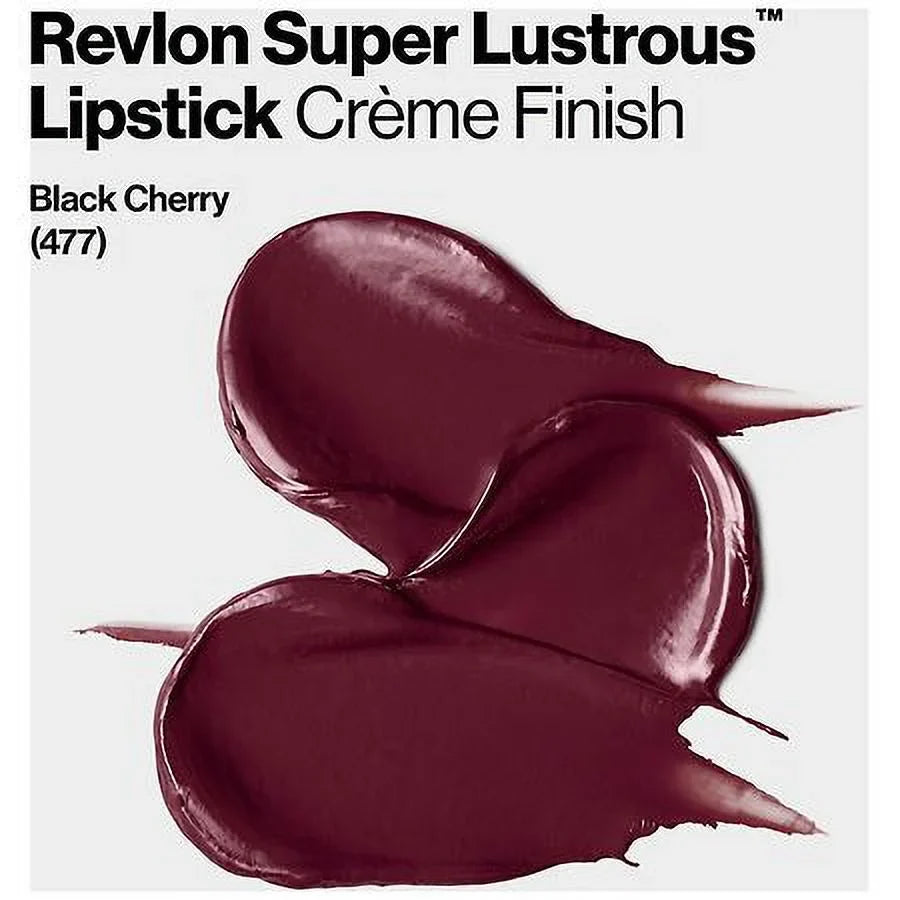 Revlon Super Lustrous  Lipstick, Black Cherry 0.15 oz