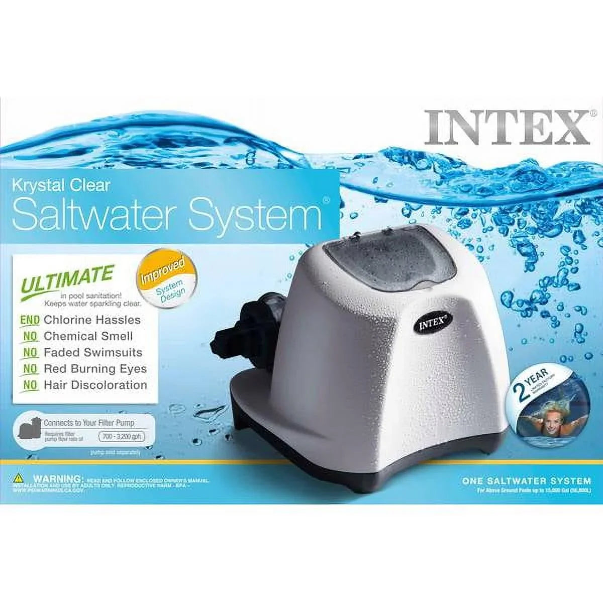 Intex 120V Krystal Clear Saltwater System