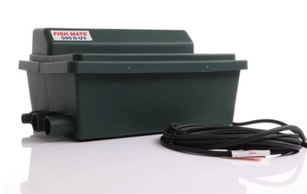 Fish Mate Gravity UV & Bio Pond Filter 8 Watts - 250 GPH (125 - 500 Gallons)