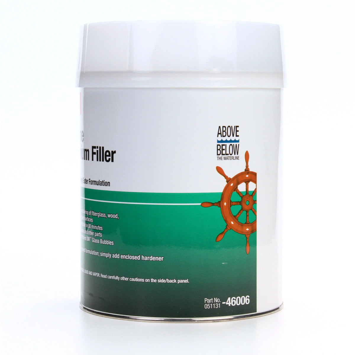 3M Marine Premium Filler, 46006, 1 gal, 4 per case