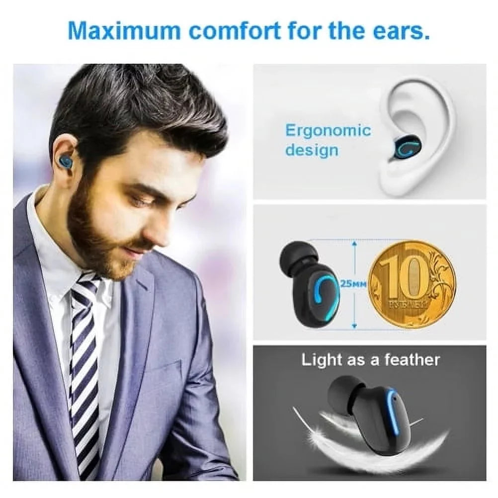 Earbuds Wireless TWS Headphones Earphones True Wireless Stereo Headset J9X for Samsung Galaxy TabPRO 8.4 Tab 3 8.0 7.0 4 10.1 SM-T530 2 10.1, S5 Active, S10 5G On5 Note 9 8 5 NotePRO 12.2 4 3