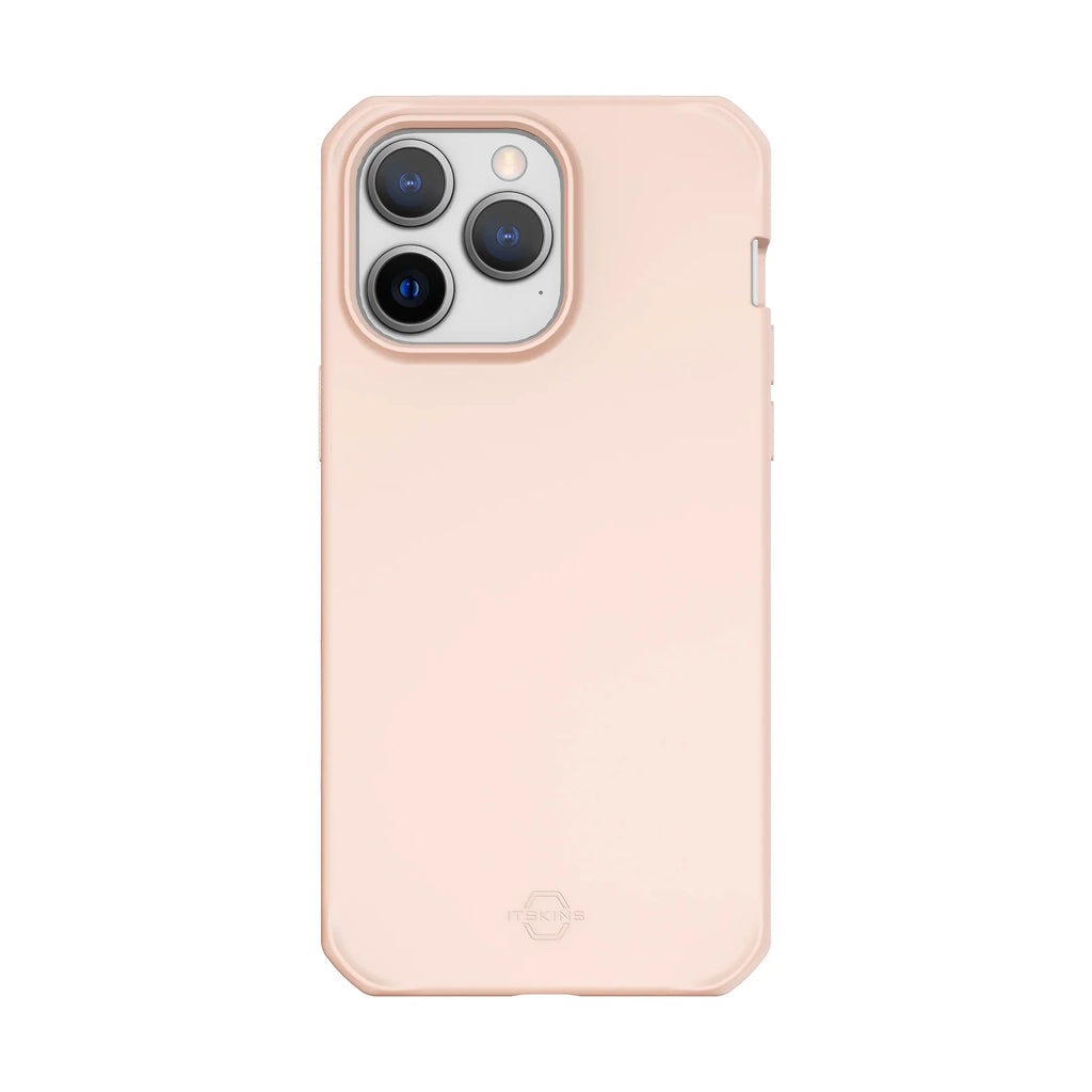 ITSKINS SPECTRUM-R CASE FOR IPHONE 14 PRO (6.1") - 100% RECYCLED MATERIALS - MAGSAFE COMPATIBLE - SILK SERIES - LIGHT PINK