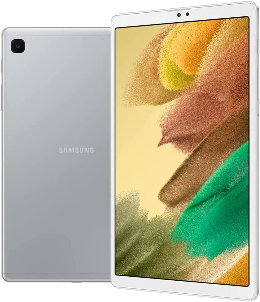 Samsung Galaxy Tab A7 Lite 8.7" (32GB, 3GB) Wi-Fi Tablet, Octa-Core Mediatek MT8768T Processor, Silver + Mazepoly Accessories