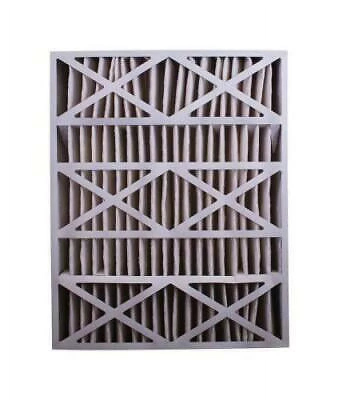BestAir 25 in. W x 20 in. H x 2 in. D 8 MERV Pleated Air Filter (Pack of 6)