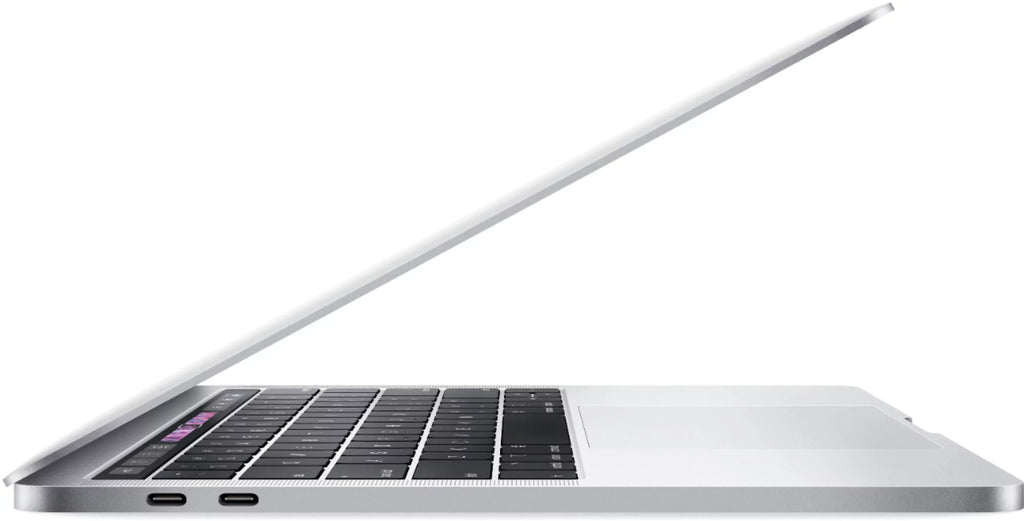 Apple MacBook Pro 13-inch (i5 1.4GHz, 128GB SSD) (Mid 2019, MUHQ2LL/A) - Silver Bundle with Black Zipper Sleeve + Laptop Starter Kit + Cleaning Kit (Refurbished)