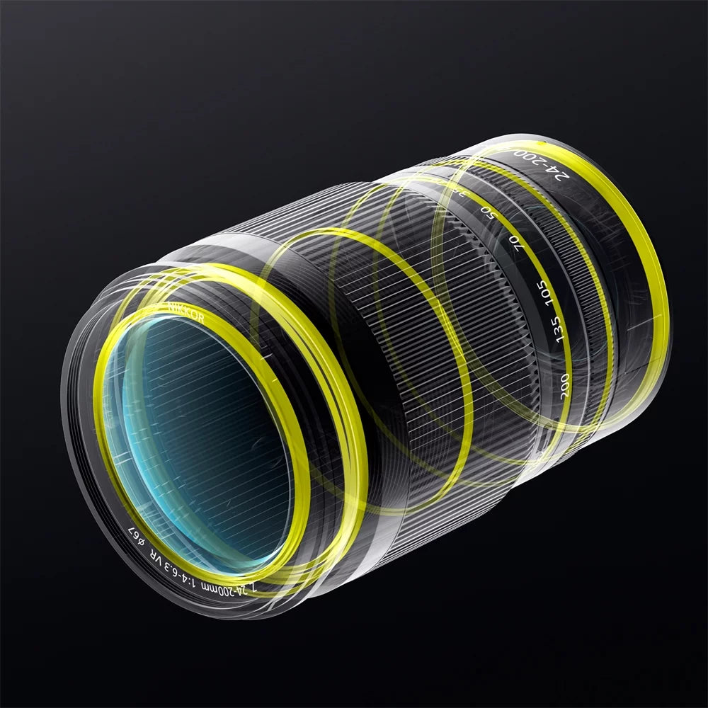 Nikon 20092 NIKKOR Z 24-200mm f/4-6.3 VR Lens Telephoto Zoom for Z Mount Cameras Bundle with 7 YR CPS Enhanced Protection Pack
