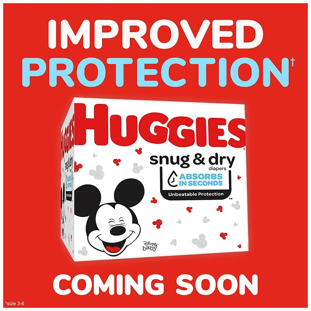 HUGGIES Snug and Dry Baby Diapers Big Pack, Size 3 88 Count
