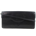 Pre-Owned Bally Barry Chain Shoulder Leather Black Women's Bag (Fair)