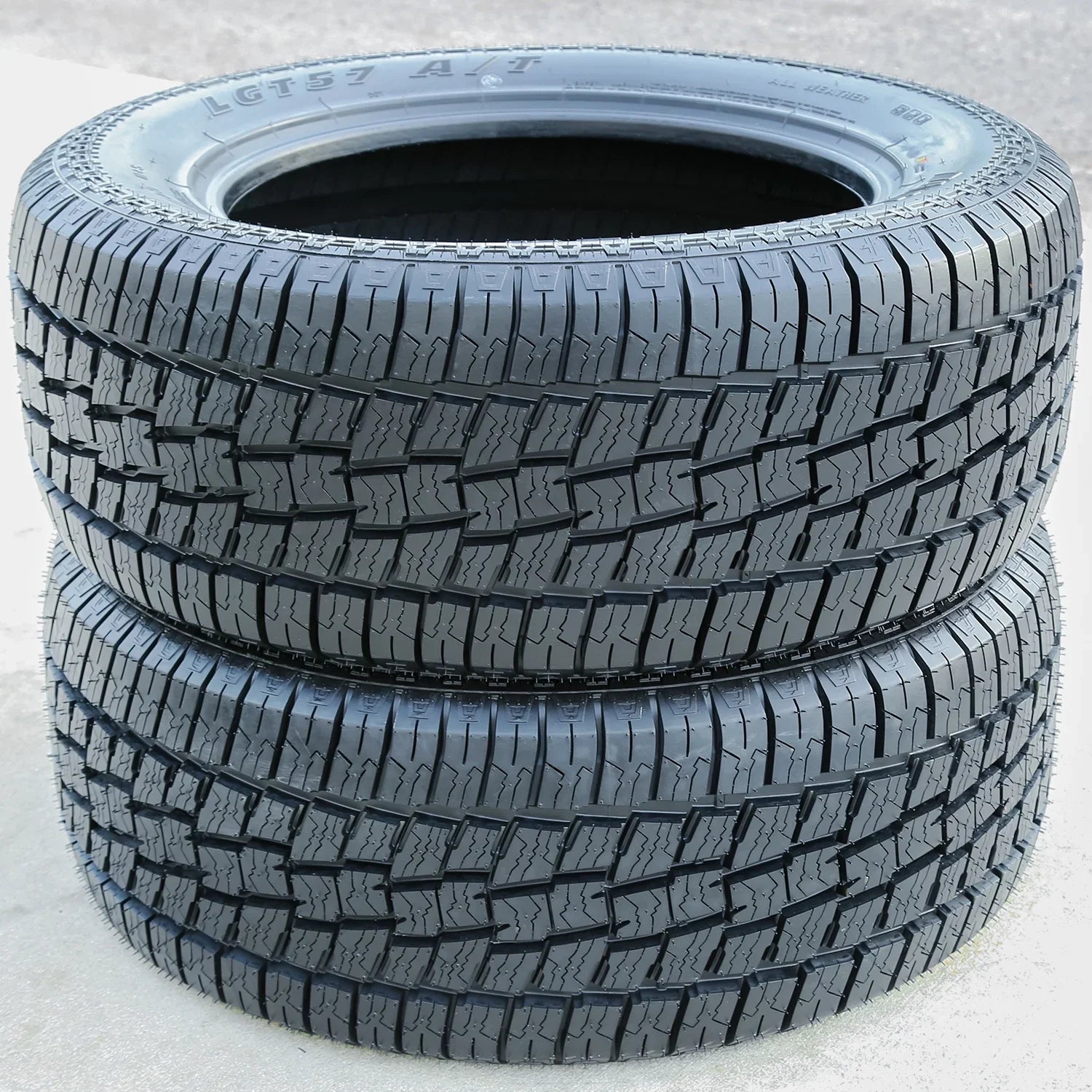 Set of 4 (FOUR) Landgolden LGT57 A/T LT 235/85R16 Load E 10 Ply AT All Terrain Tires