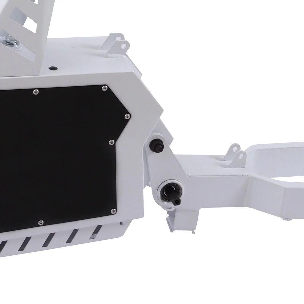 Miumaeov Electric Bicycle Iron Frame Adjustable For 20" or 26" Stealth Bomber E-Bikes(White)