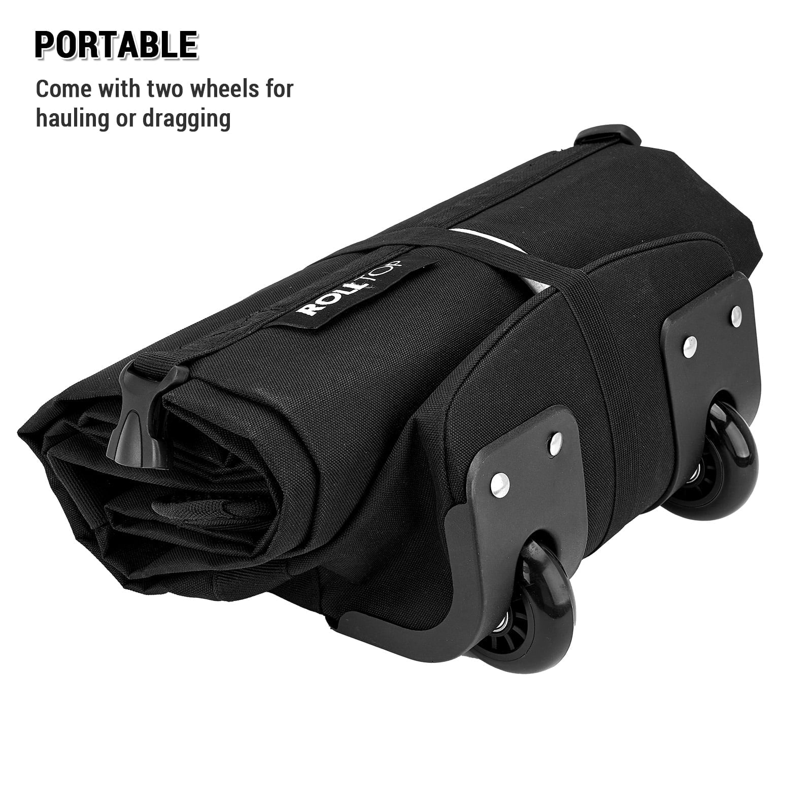 ammoon Durable Roller Snowboard Bag with Wheels Waterproof Ski Equipment Storage Bag for Winter