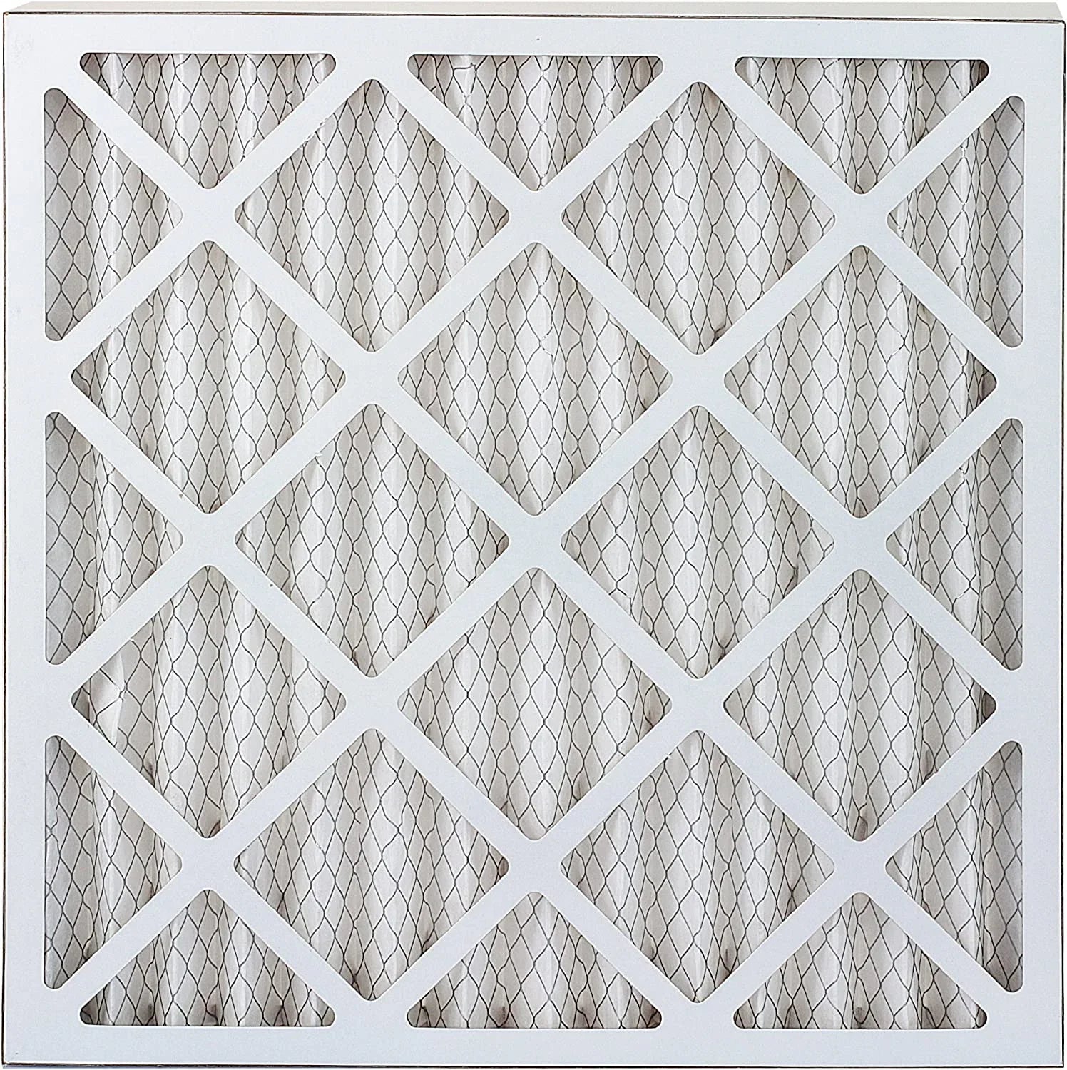 Filterbuy 20x20x4 MERV 8 Pleated HVAC AC Furnace Air Filters (6-Pack)
