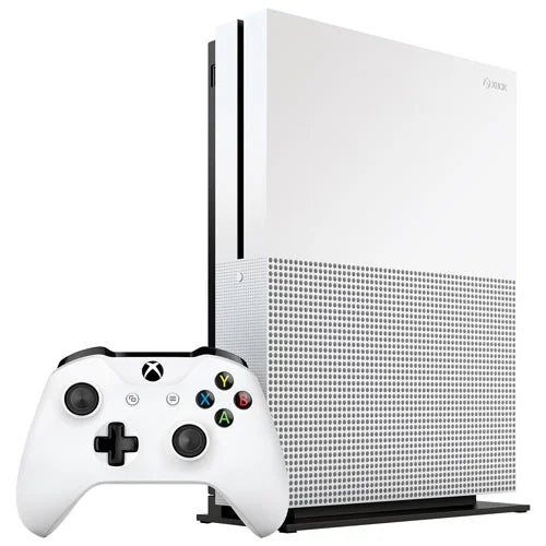 Restored - Microsoft Xbox One S 1TB Console - White (Refurbished)