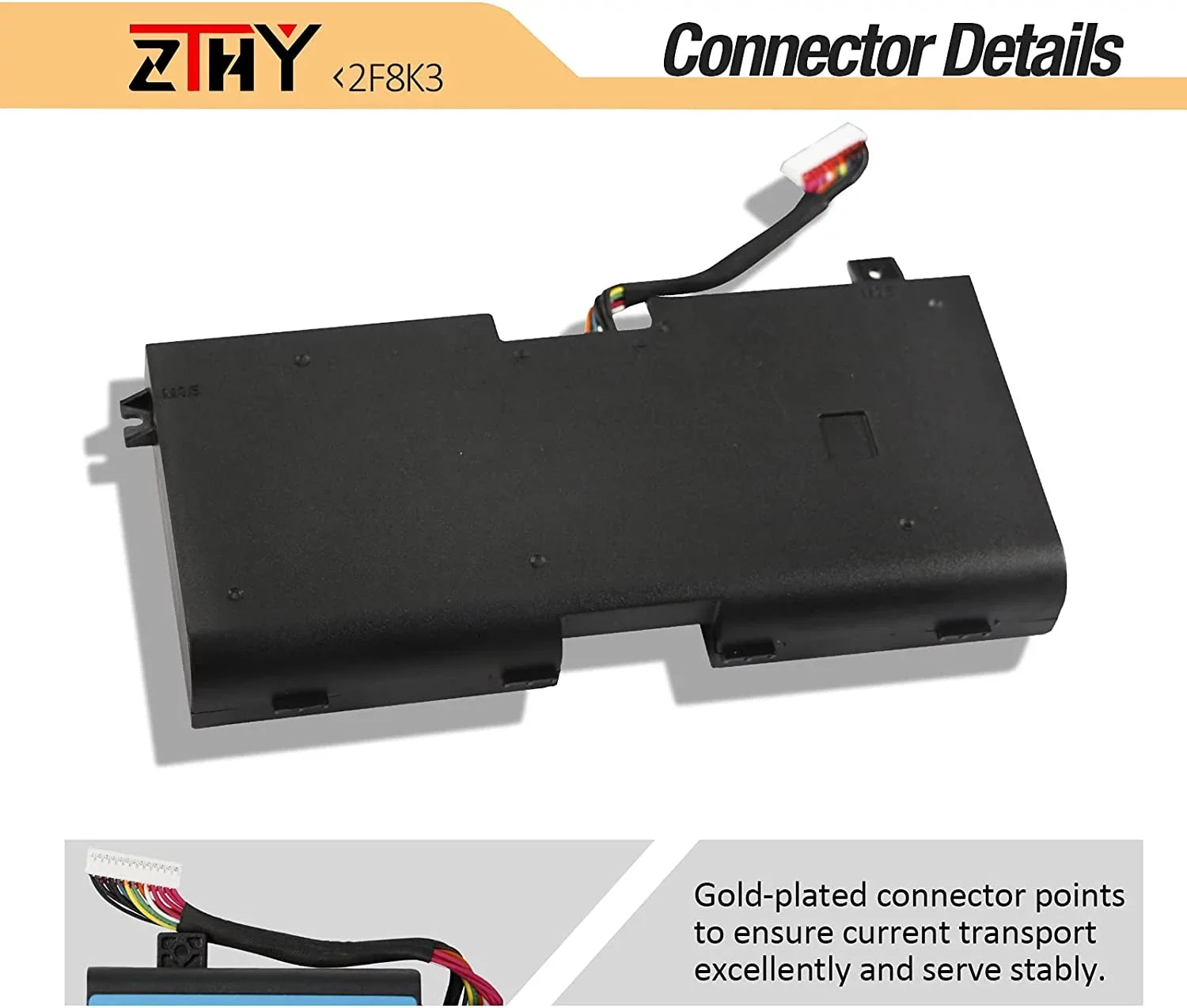 ZTHY 2F8K3 y Replacement for Dell Alienware 17 R1 17X M17X-R5 Alienware 18 R1 18X M18X-R3 Series Gaming Laptop