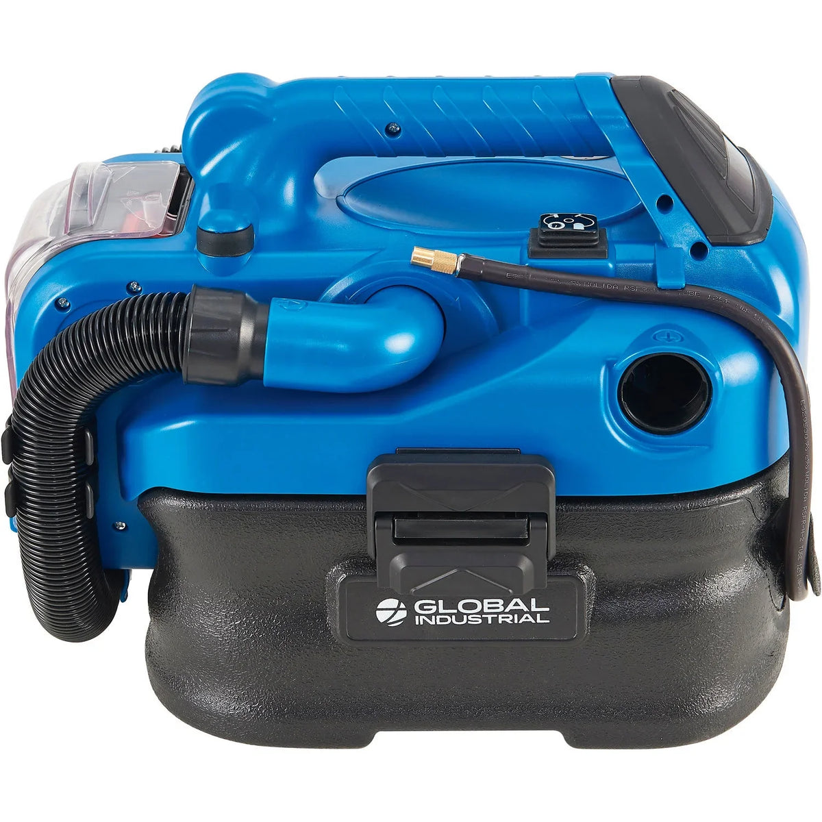 Battery Powered HEPA Wet/Dry Vacuum with Air Inflate Adapter, 2 Gallon Capacity