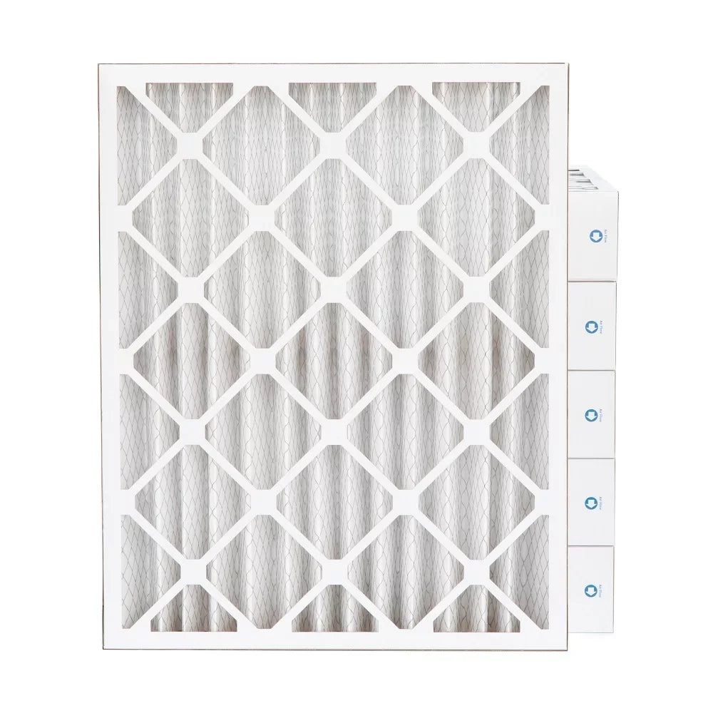 20x25x4 MERV 11, MPR 1000 Pleated AC Furnace 4" Air Filters by Pamlico. Case of 6. Actual Size: 19-1/2 x 24-1/2 x 3-3/4
