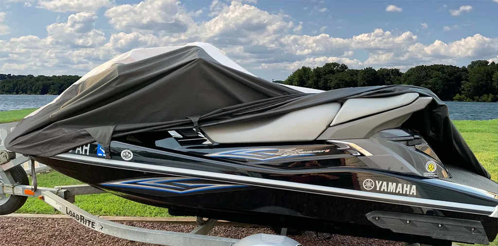 SUPER HEAVY-DUTY PWC JetSki Cover Compatible for Polaris MSX 110 / 140 / 150 2003-2004 Jet Ski PWC Cover