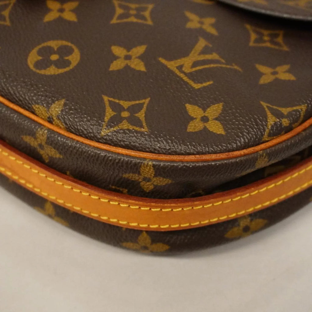 Pre-Owned Louis Vuitton Shoulder Bag Monogram Jeune Fille MM M51226 Brown Ladies (Good)