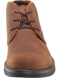 COLLECTION BY CLARKS Mens Brown Water Resistant Cushioned Removable Insole Morris Peak Round Toe Lace-Up Chukka Boots 8 W