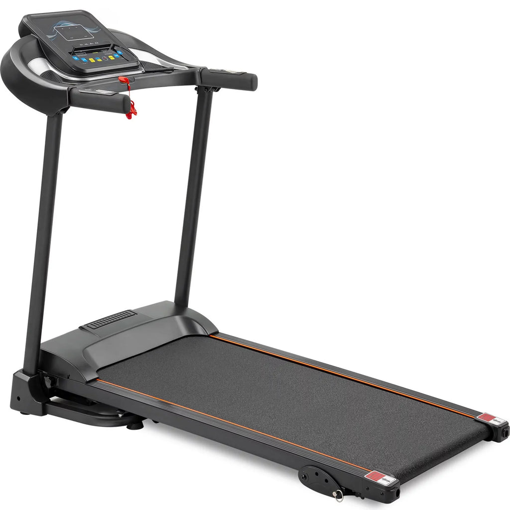 Compact Easy Folding Treadmill  A Motorized Running and Jogging Machine Packed